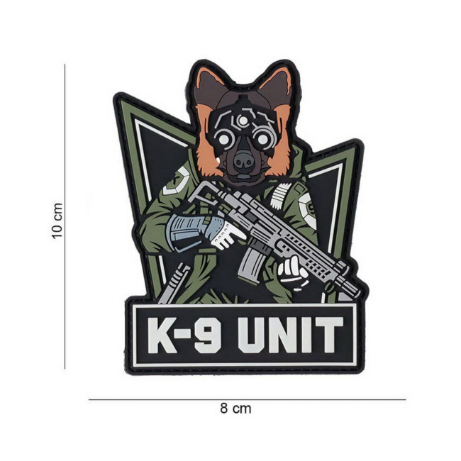 Parche 3D PVC K-9 Unit - 101 Inc