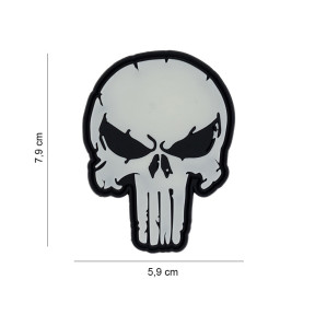 Parche 3D PVC Calavera Punisher - 101 Inc