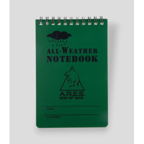 Caderno à prova de água modelo pequeno - Ares
