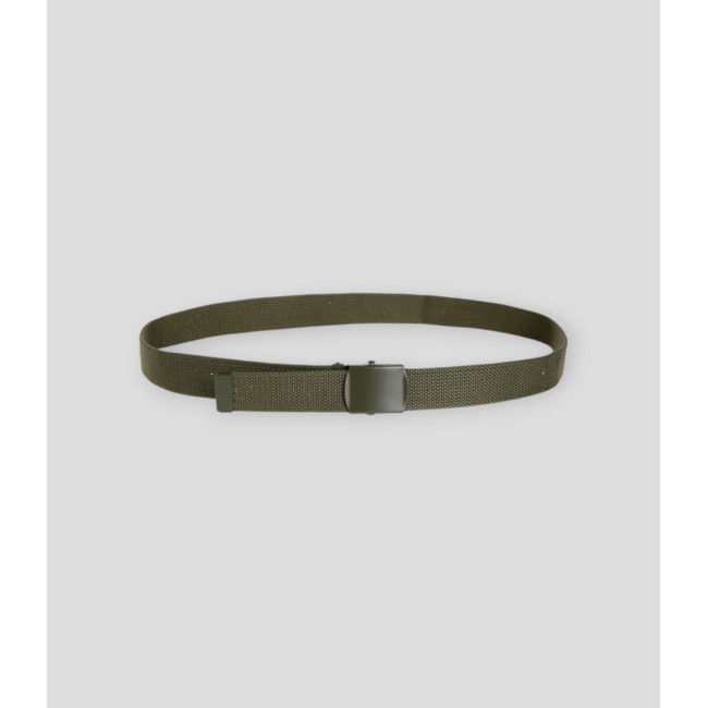 Khaki Stoffgürtel mit khakifarbener Schnalle - Ares