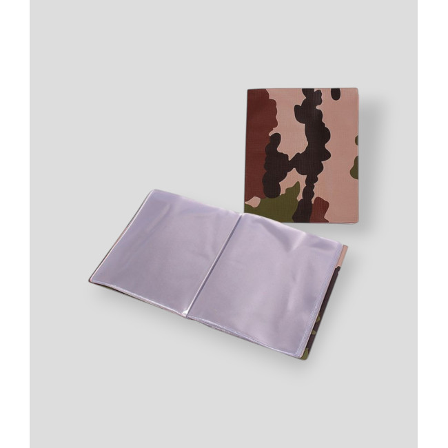 Carpeta con fundas A5 30 hojas Camo CE - Ares