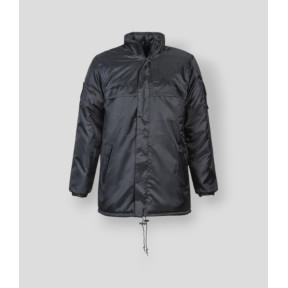 Fleece-gefütterter Windbreaker - Schwarz - CityGuard