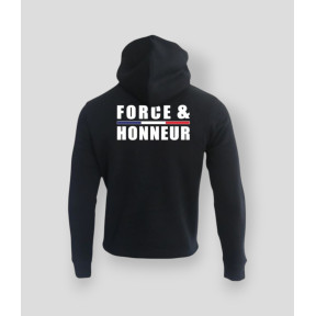 Bluza 350g Force & Honneur Lamówka Czarna - Summit Outdoor Lifestyle
