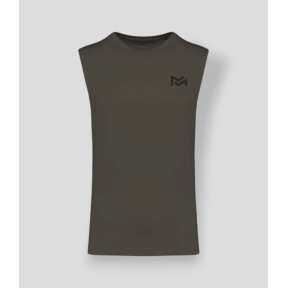 T-shirt senza maniche Force & Honneur Bordato Dark kaki - Summit Outdoor Lifestyle