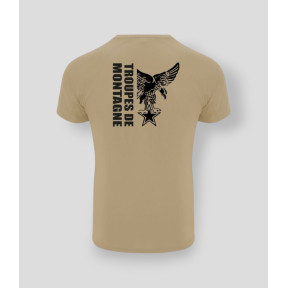 Tee-shirt Montagne design CONTROL DRY Coyote - Summit Outdoor Lifestyle