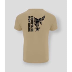 Mountain T-shirt CONTROL DRY design Coyote - Summit Outdoor Lifestyle