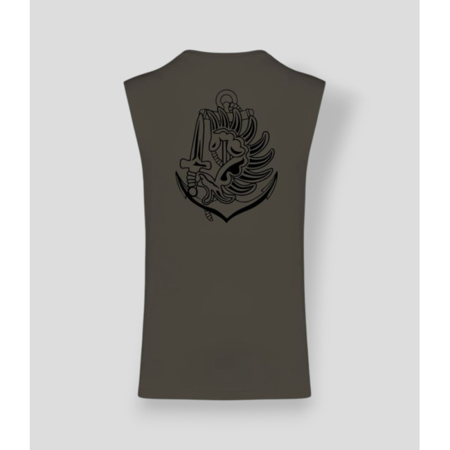 Camiseta sin mangas Colo Dark kakhi - Summit Outdoor Lifestyle
