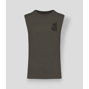 Ärmelloses T-Shirt Colo Design Dark Khaki - Summit Outdoor Lifestyle