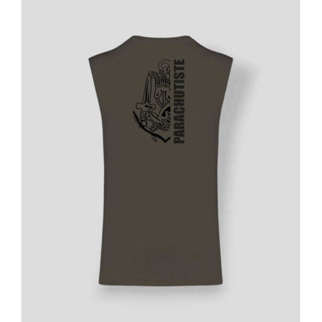 T-shirt sem mangas Colo design Dark khaki - Summit Outdoor Lifestyle