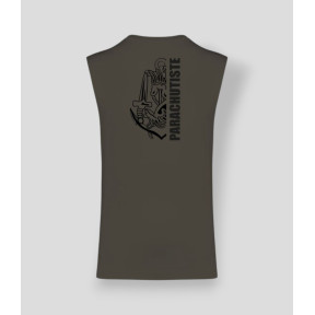 Camiseta sin mangas Colo diseño Dark kakhi - Summit Outdoor Lifestyle
