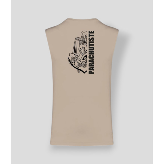 T-shirt sans manche Colo design Light sand - Summit Outdoor Lifestyle