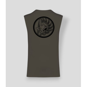 T-shirt bez rękawów Metro Dark kakhi - Summit Outdoor Lifestyle
