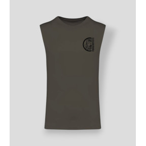 T-shirt sans manche Metro design Dark kakhi - Summit Outdoor Lifestyle