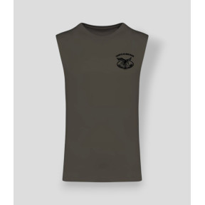 T-shirt sans manche Montagne Dark kakhi - Summit Outdoor Lifestyle