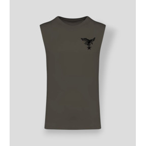 Camiseta sin mangas Montaña Francia Dark caqui - Summit Outdoor Lifestyle