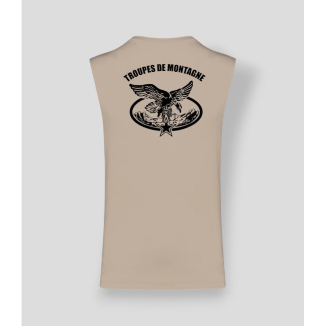 Camiseta sin mangas Montaña Light sand - Summit Outdoor Lifestyle