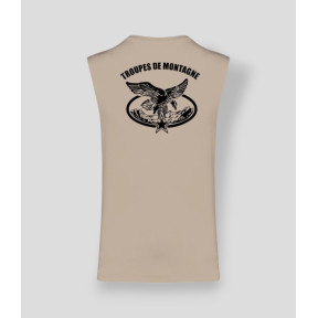Camiseta sem mangas Montanha Light sand - Summit Outdoor Lifestyle