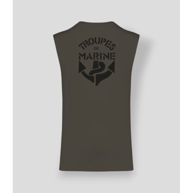 Ärmelloses T-Shirt TDM Dunkel-Khaki - Summit Outdoor Lifestyle