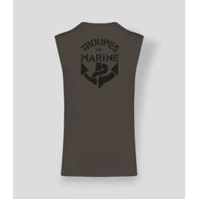 Ärmelloses T-Shirt TDM Dunkel-Khaki - Summit Outdoor Lifestyle