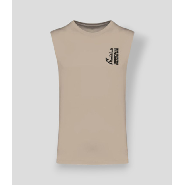 T-shirt sem mangas TDM design Light sand - Summit Outdoor Lifestyle