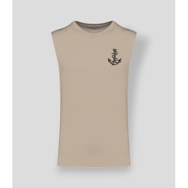 T-shirt senza maniche TDM France Light sand - Summit Outdoor Lifestyle