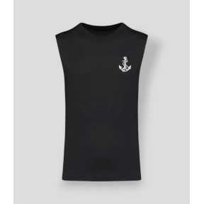 T-shirt senza maniche TDM France Nero - Summit Outdoor Lifestyle