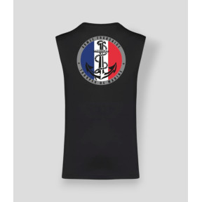 Camiseta sin mangas TDM France Negra - Summit Outdoor Lifestyle