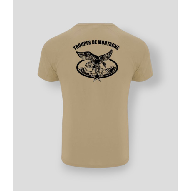 T-Shirt Gebirgstruppen CONTROL DRY Coyote - Summit Outdoor Lifestyle