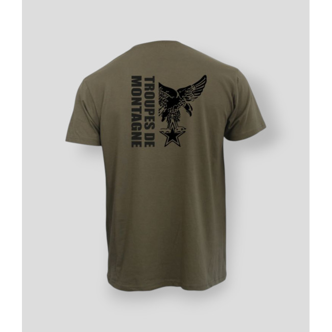 T-Shirt Gebirgstruppen Design Khaki - Summit Outdoor Lifestyle