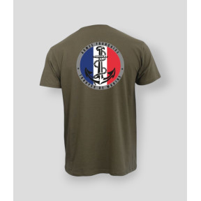 Camiseta Tropas de Marina Francia Caqui - Summit Outdoor Lifestyle