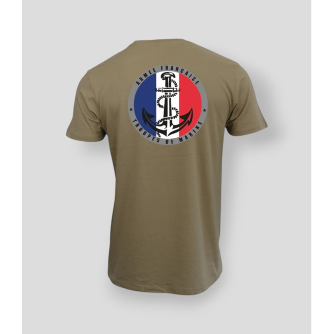 T-shirt Tropas Marinhas França Coiote - Summit Outdoor Lifestyle