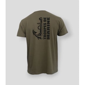 T-shirt Tropas da Marinha design Caqui - Summit Outdoor Lifestyle