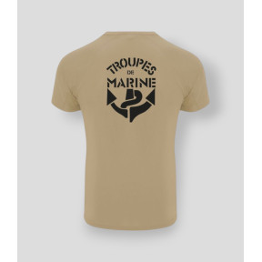 Camiseta Troupes de Marine CONTROL DRY Coyote - Summit Outdoor Lifestyle
