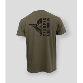 T-shirt Tropas Aerotransportadas design Caqui - Summit Outdoor Lifestyle