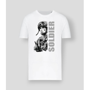 T-shirt Soldier Wit - Summit Outdoor Lifestyle