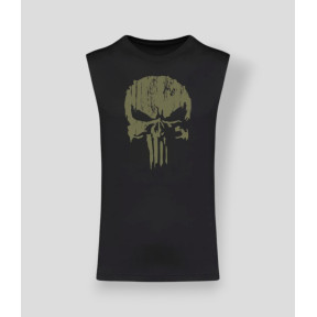 Koszulka bez rękawów Punisher Kakhi Czarny - Summit Outdoor Lifestyle