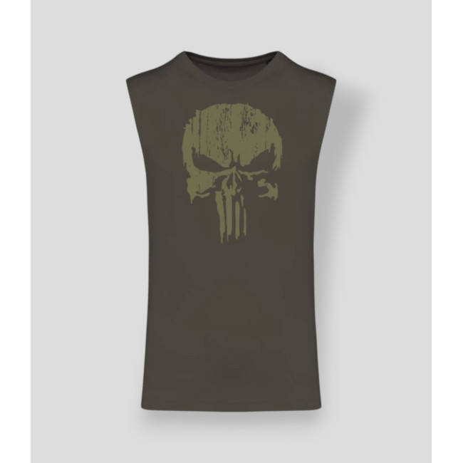 Mouwloos T-shirt Punisher Kakhi Dark kakhi - Summit Outdoor Lifestyle