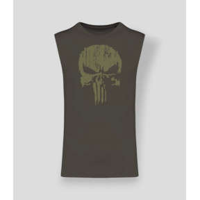 T-shirt sans manche Punisher Kakhi Dark kakhi - Summit Outdoor Lifestyle