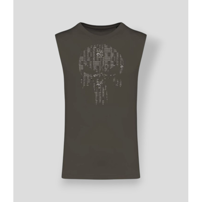 Koszulka bez rękawów Punisher Pociski Dark kakhi - Summit Outdoor Lifestyle
