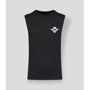 T-shirt sans manche Parachutiste France Noir - Summit Outdoor Lifestyle