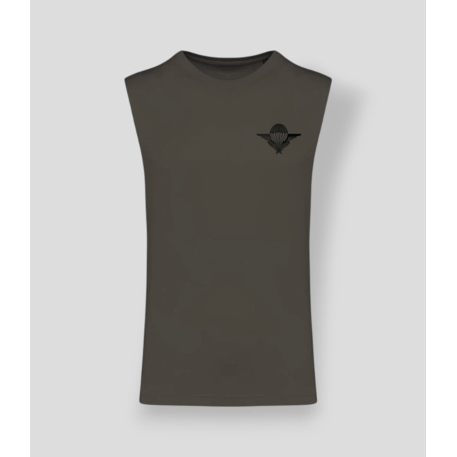 Camiseta sin mangas Para France Dark caqui - Summit Outdoor Lifestyle