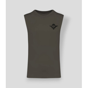 Ärmelloses T-Shirt Para France Dunkelkhaki - Summit Outdoor Lifestyle