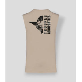 T-shirt senza maniche Para design Light sand - Summit Outdoor Lifestyle