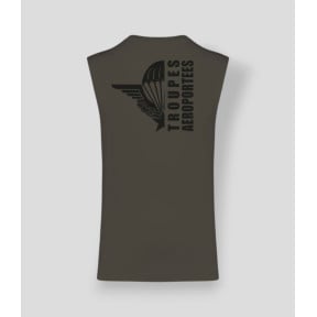 Koszulka bez rękawów Para design Dark kakhi - Summit Outdoor Lifestyle