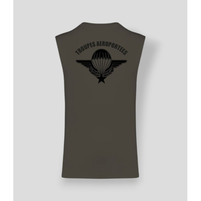 T-shirt sem mangas Para Dark caqui - Summit Outdoor Lifestyle