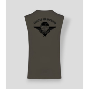 Koszulka bez rękawów Para Dark kakhi - Summit Outdoor Lifestyle
