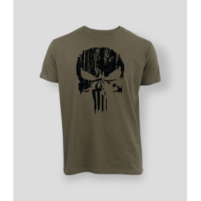 T-shirt Punisher Preto Cáqui - Summit Outdoor Lifestyle