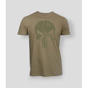 T-shirt Punisher Caqui Coiote - Summit Outdoor Lifestyle
