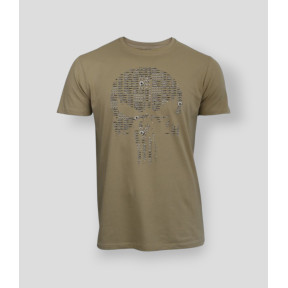 T-shirt Punisher Kugeln Coyote - Summit Outdoor Lifestyle