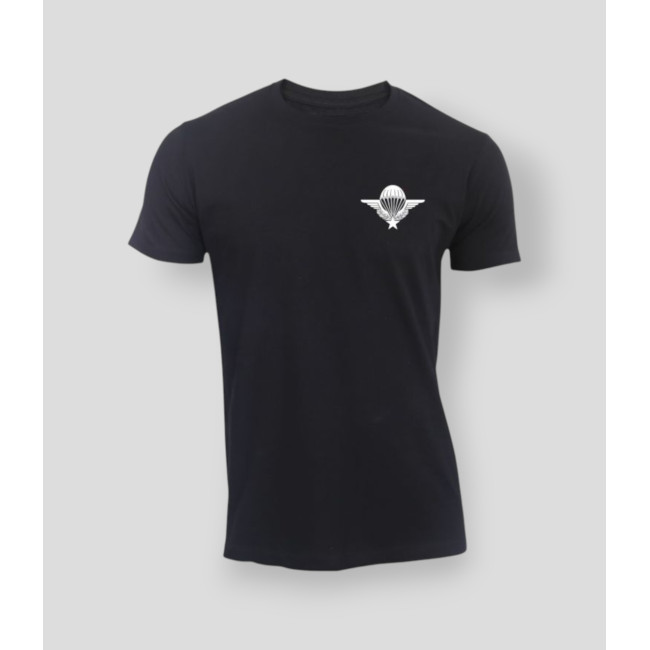 T-shirt Fallschirmjäger Frankreich Schwarz - Summit Outdoor Lifestyle